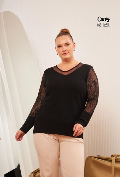Immagine di CURVY GIRL LACE TOP